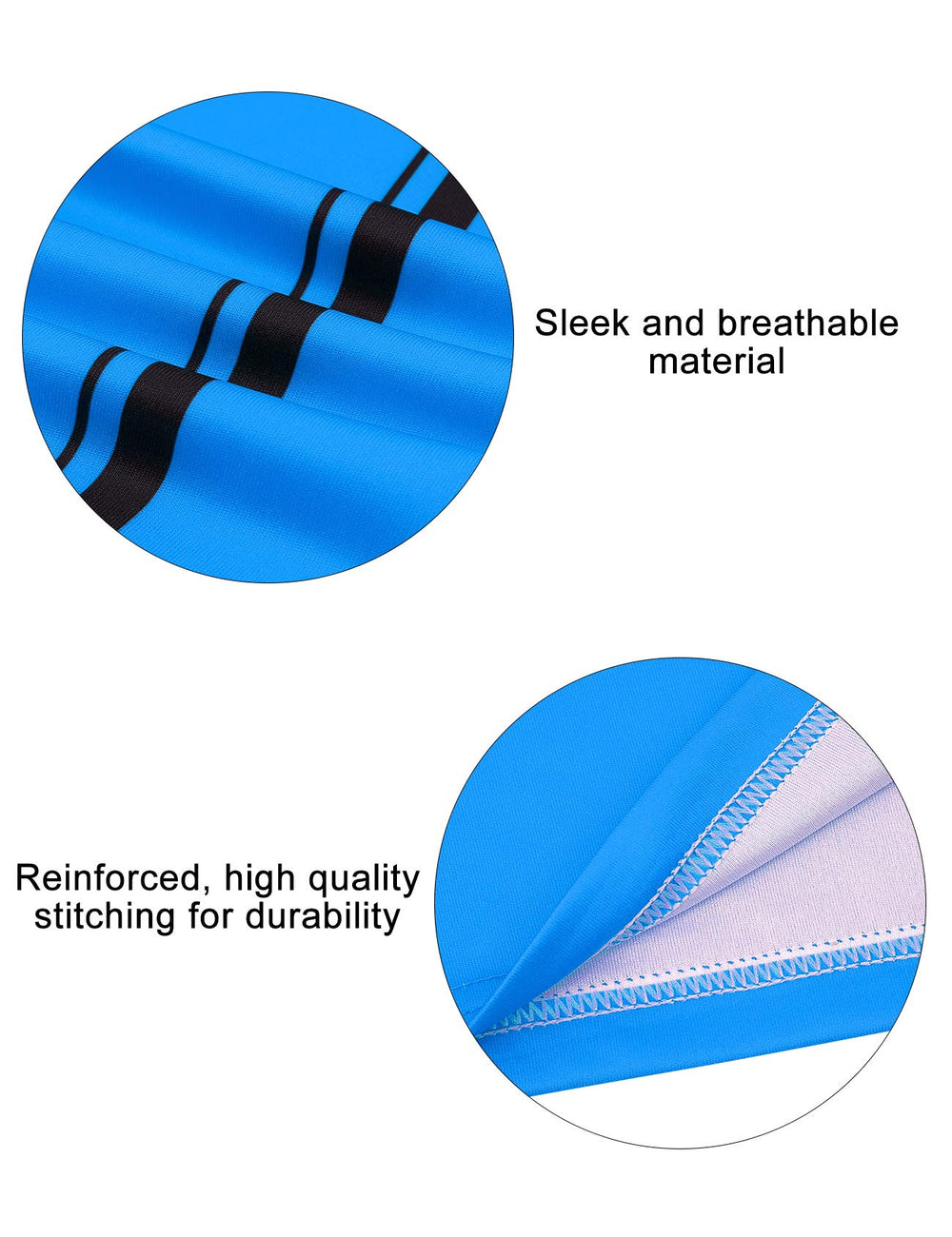 FitsT4 Sports side mesh panel close-up showing breathable ventilation and moisture-wicking benefit