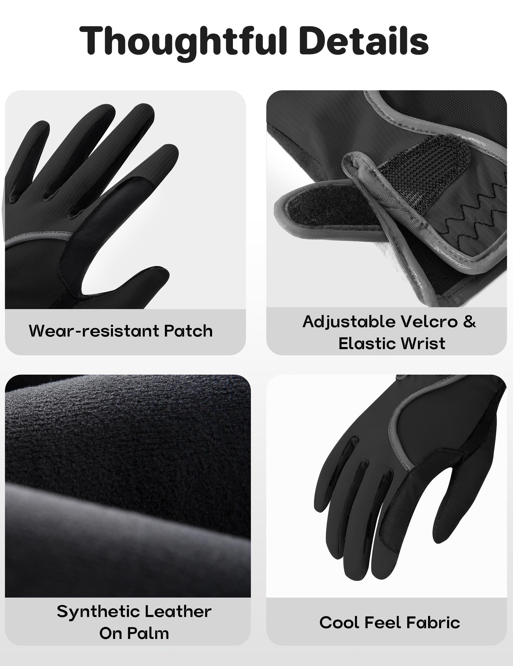 FitsT4 Sports thumb mesh detail for breathability and flexible movement