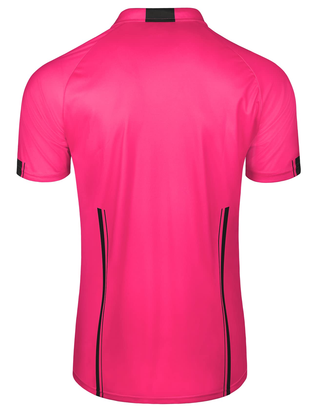 FitsT4 Sports close-up of zippered collar for tidy look and adjustable airflow