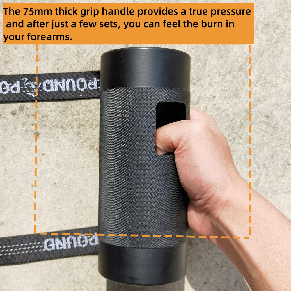FITTERGEAR beside a hand for scale showing compact size and easy portability
