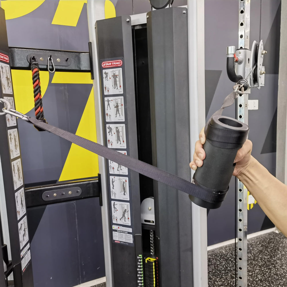 FITTERGEAR side profile with dual webbing straps highlighting adjustable training angles