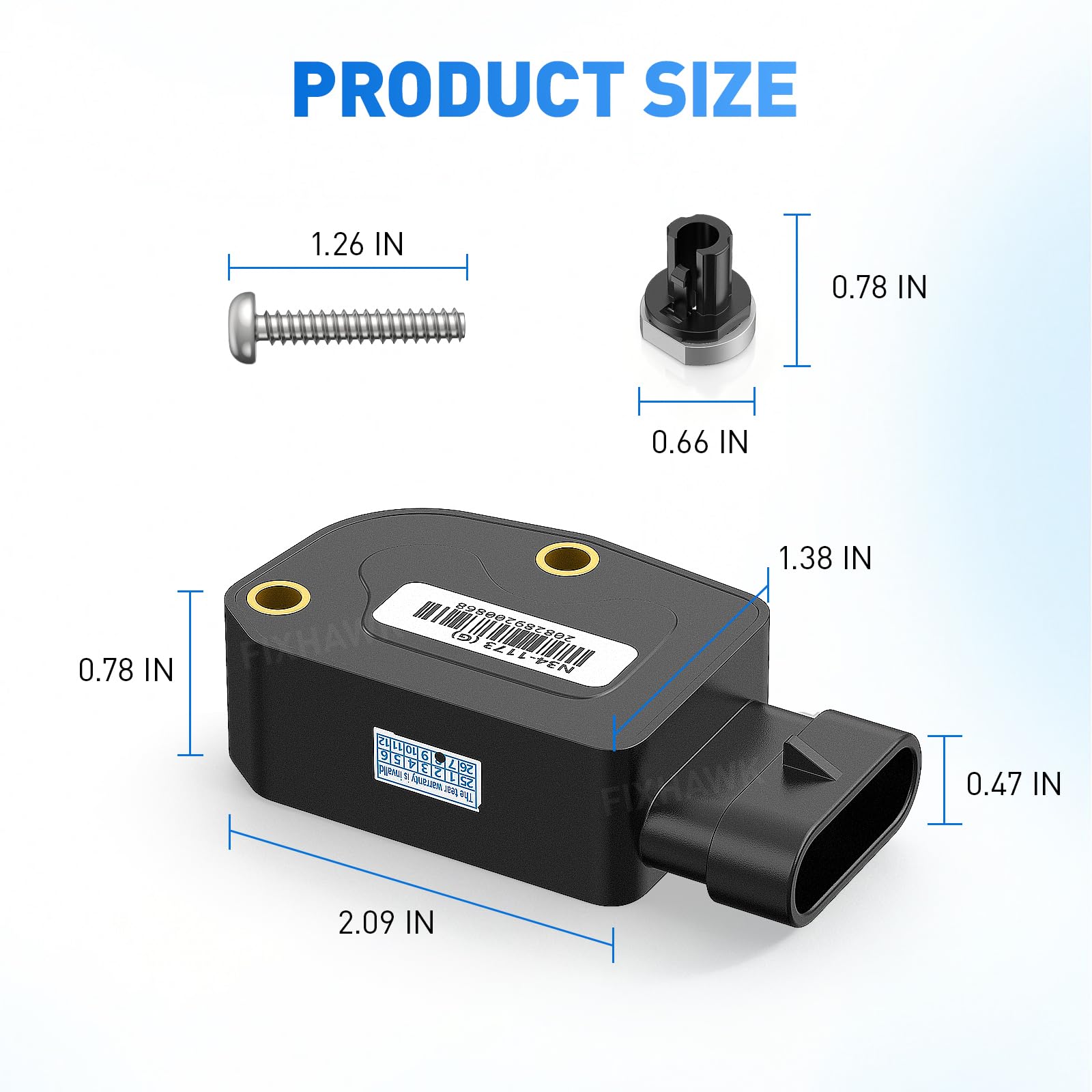 FIXHAWK sensor angle detail highlighting durable construction and long-term reliability