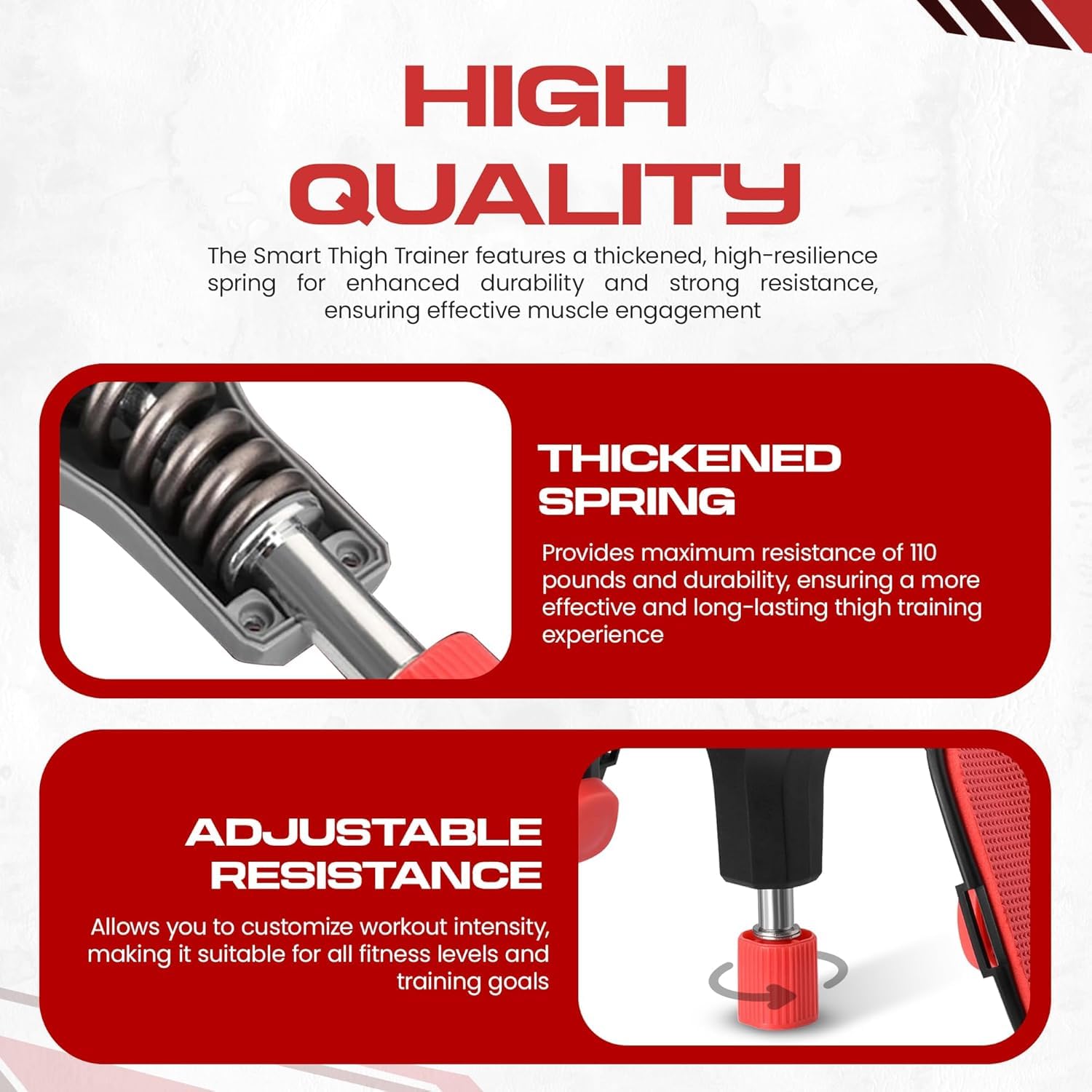Fleshmart Treasures ergonomic handle detail providing secure grip and better exercise control