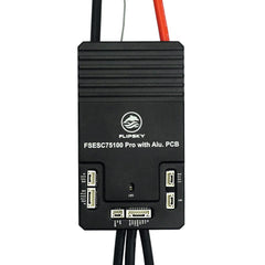 FLIPSKY 75100 Pro front view showing compact aluminum PCB and mounting