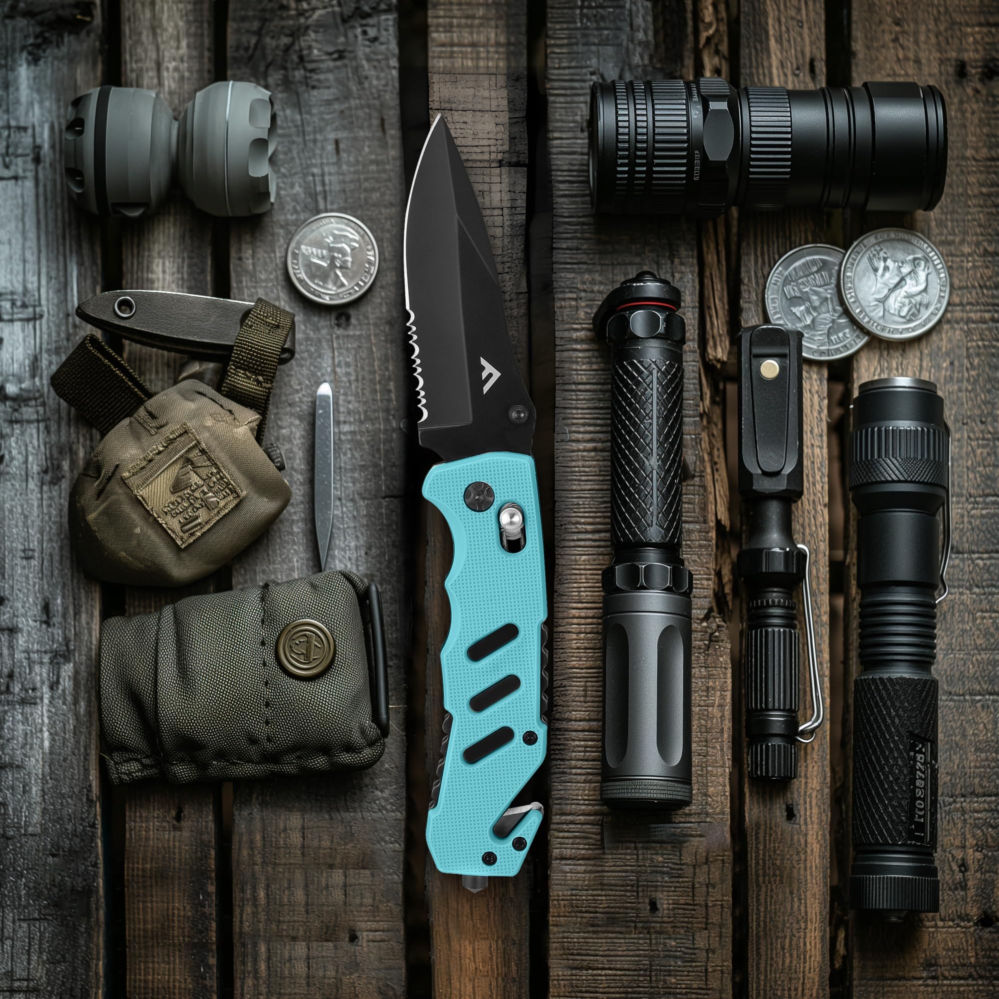 FLISSA handle close-up showing ergonomic grip for secure control