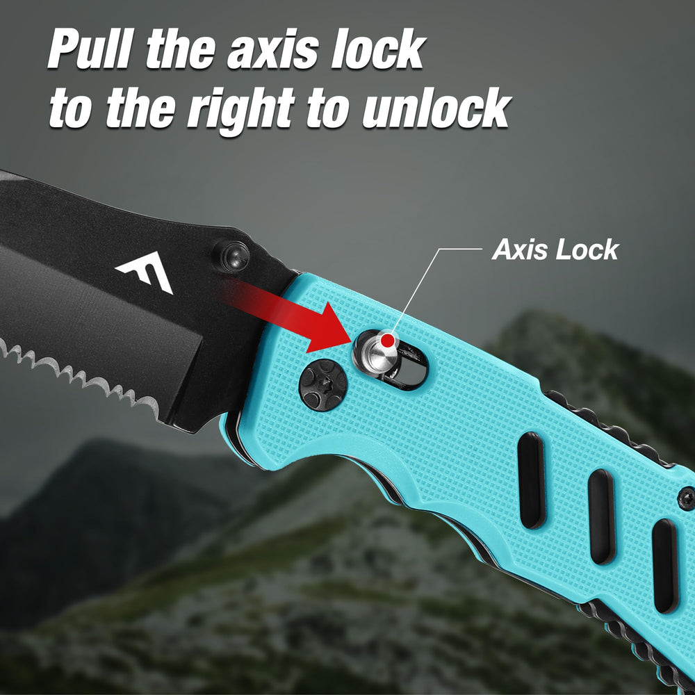 FLISSA knife in outdoor setting illustrating camping utility