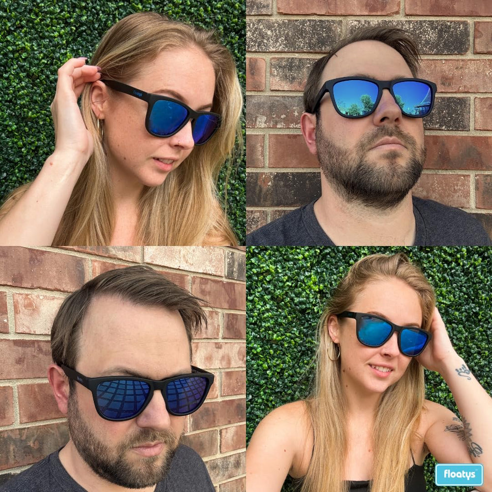 Floatys microfiber cleaning cloth pouch protecting lenses and simplifying maintenance