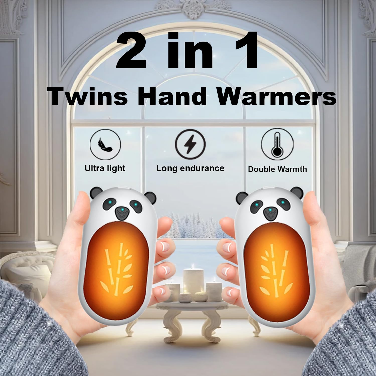 Flotstiga warmers in camping setting showing reliable outdoor warmth benefit