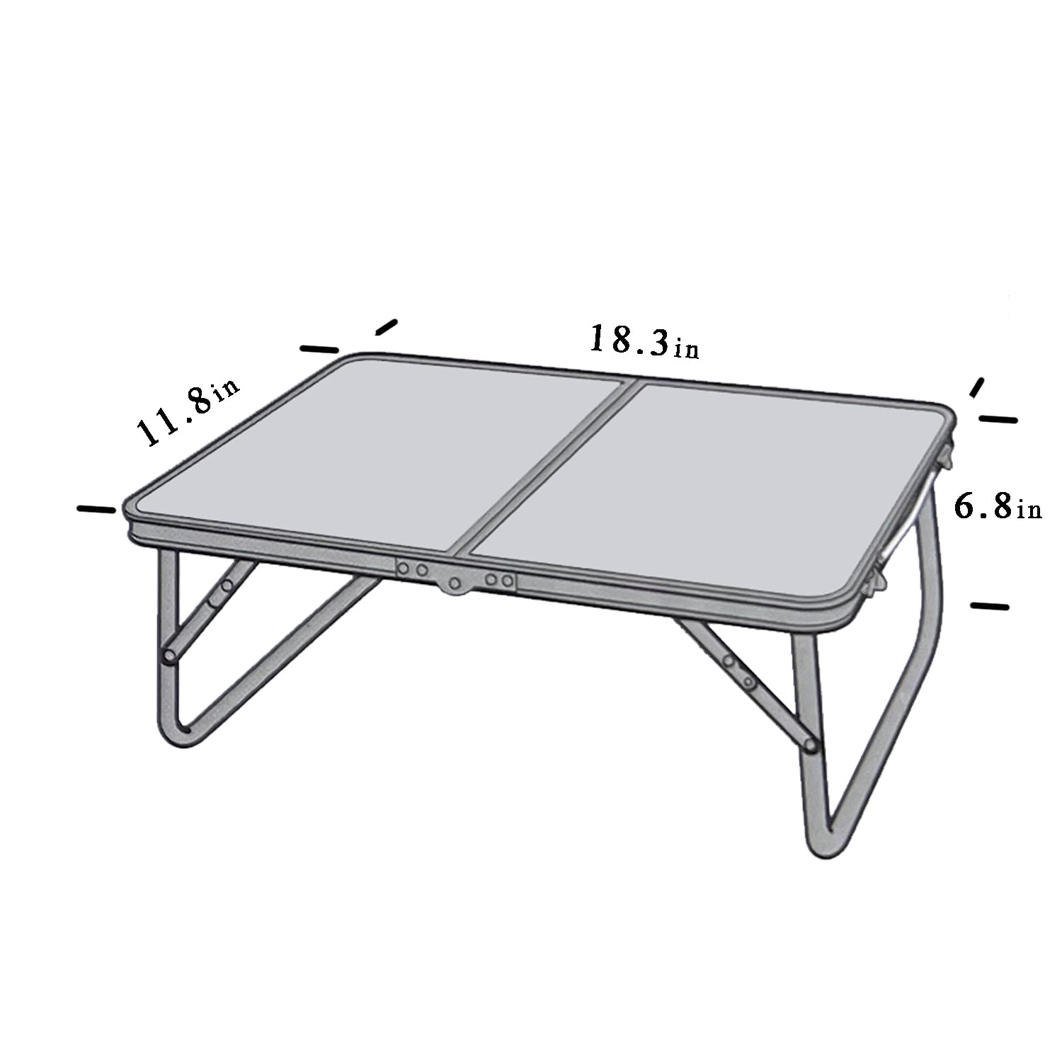 flowmultiply folded packed profile demonstrating slim portability and easy transport benefit