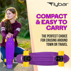 Flybar non-slip deck close-up highlighting textured surface for steadier footing
