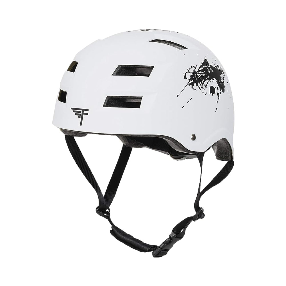 Flybar front profile helmet showing protective shell and fit benefit
