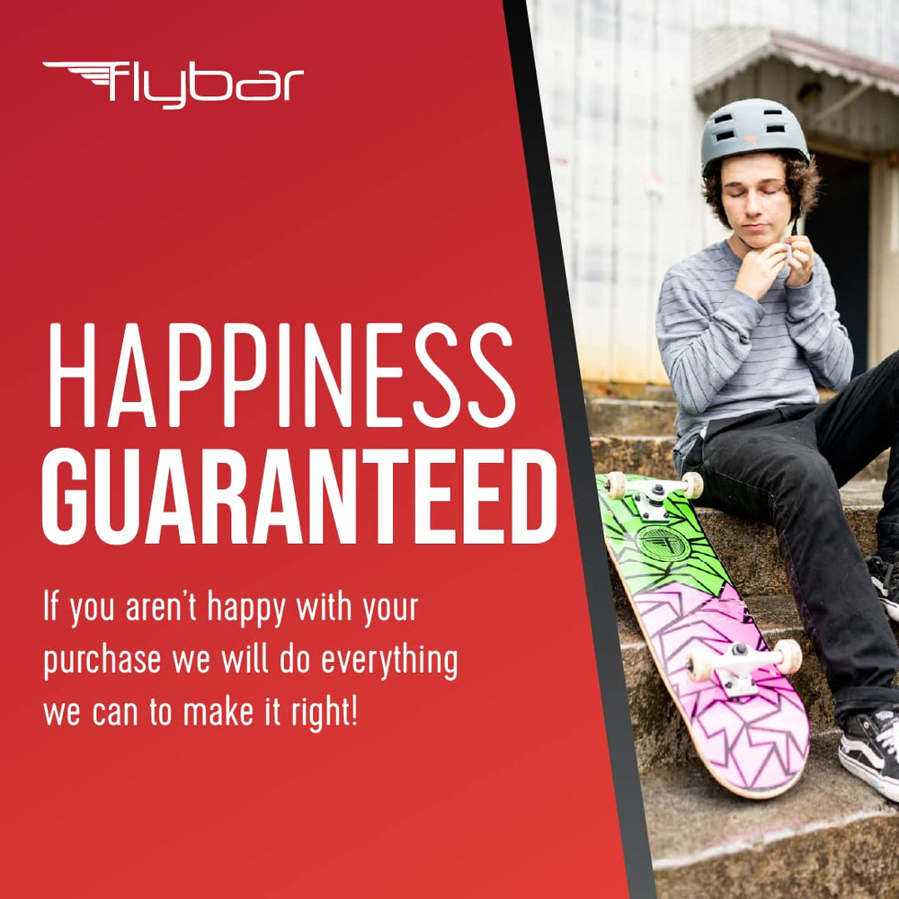 Flybar helmet lifestyle shot on electric scooter for everyday commute