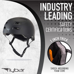 Flybar helmet rear dial adjuster close-up for secure custom fit
