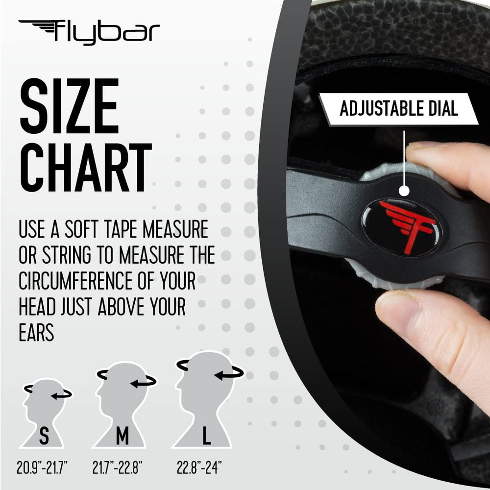 Flybar close-up of strap and buckle for quick, secure fastening