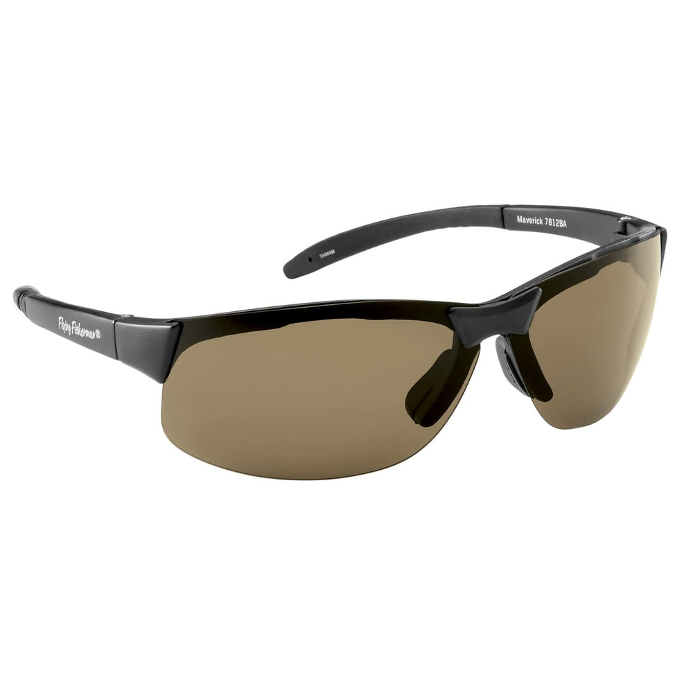 Flying Fisherman Maverick front view showing sporty frame and full-coverage protection