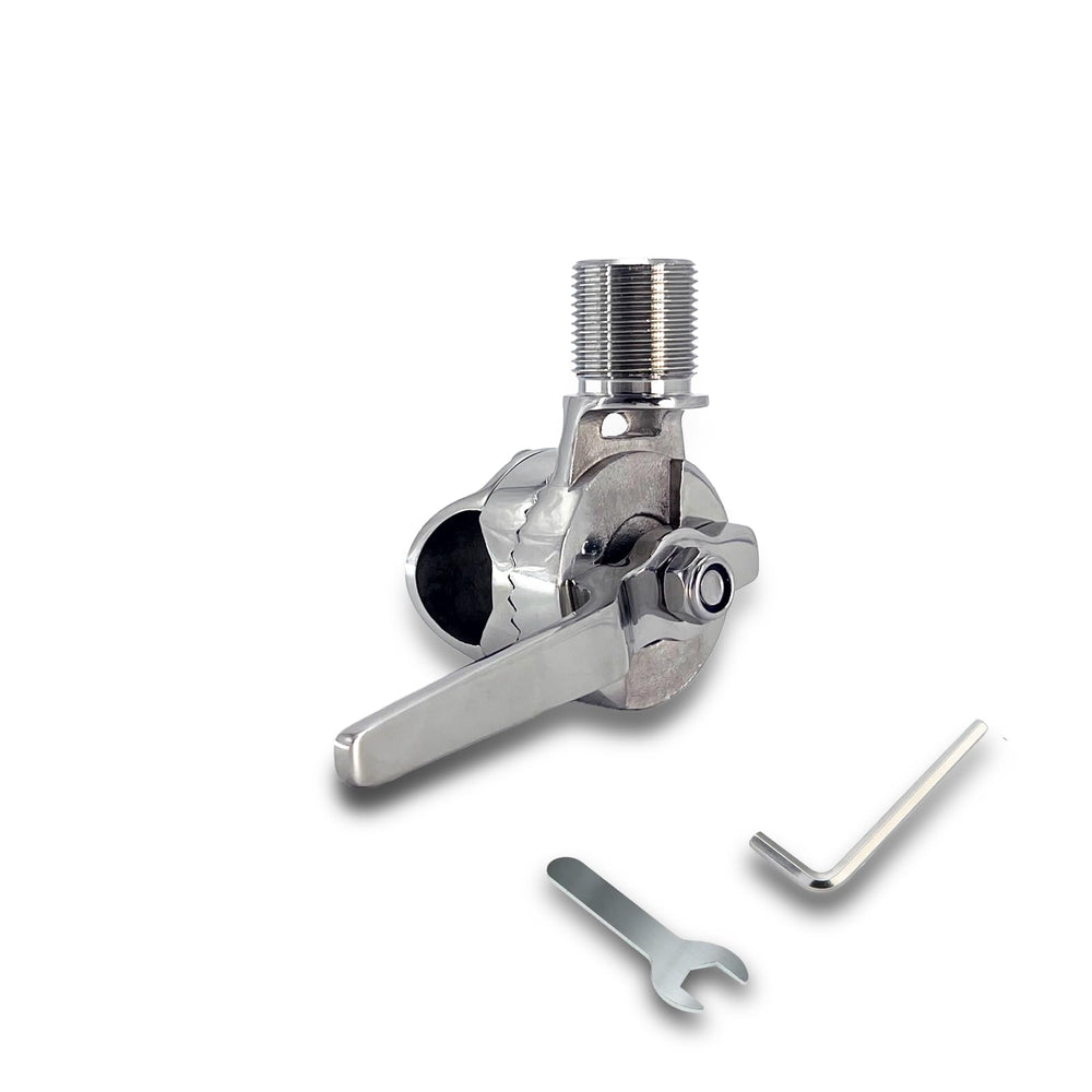 fmuser front view of antenna ratchet mount showing corrosion-resistant design and durable hold