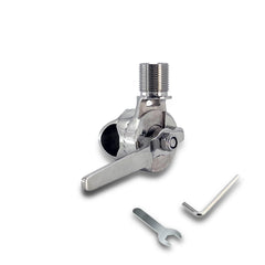 fmuser front view of antenna ratchet mount showing corrosion-resistant design and durable hold