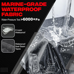 FOCEAN rear vents and fitted hem showing moisture reduction benefit