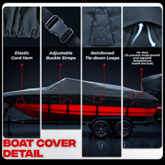 FOCEAN close-up of reinforced corner panel demonstrating tear resistance