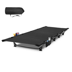FOCHIER F front profile cot showing stable five-leg base and comfort