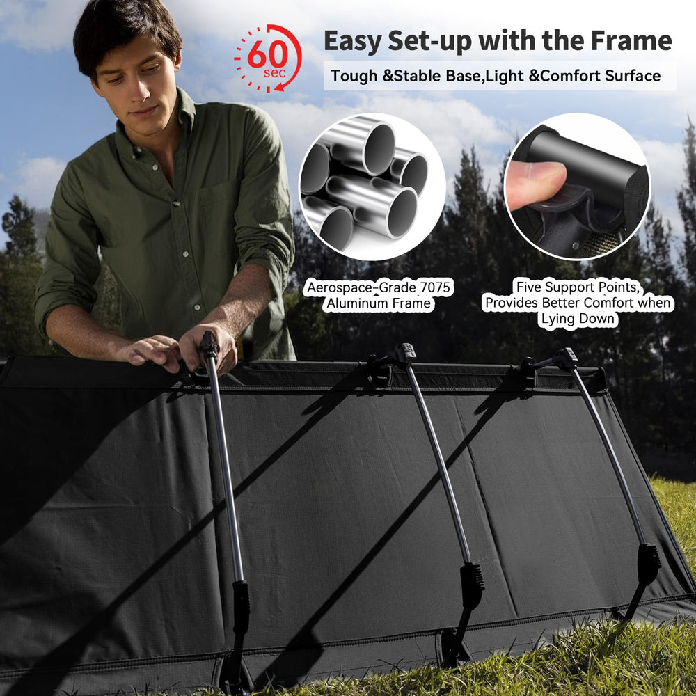 FOCHIER F side pocket with phone and bottle for easy-access storage