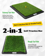 FODESAN close-up of long grass turf showing realistic fairway feel and feedback
