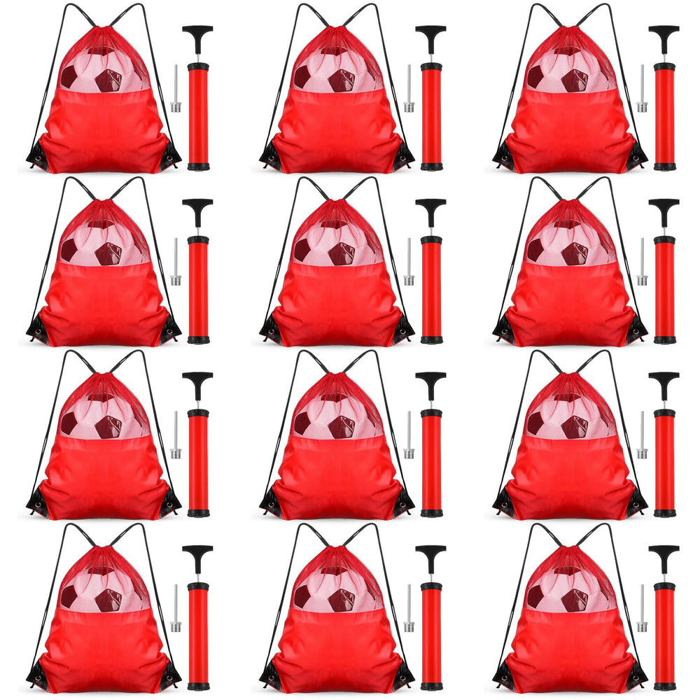 Foilswirl front packaging showing 12 pump and bag sets, useful for bulk donations