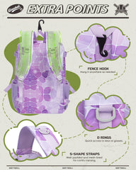 FOKDUVB padded S-curve straps and EPE foam for comfortable youth carrying