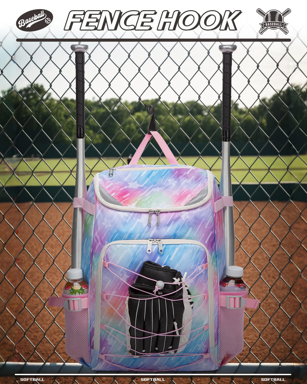 FOKDUVB lifestyle photo of a youth player wearing the backpack comfortably