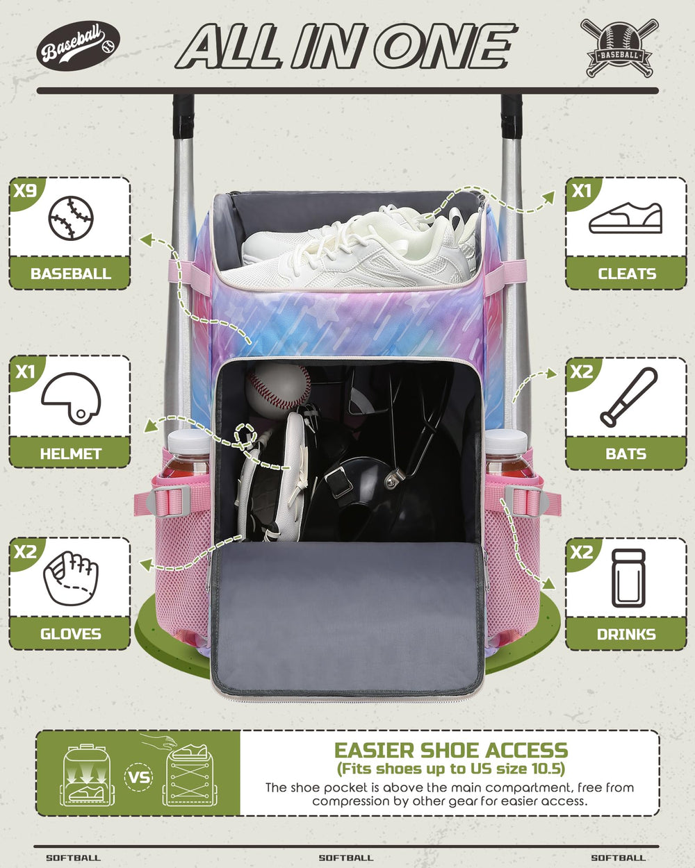 FOKDUVB close-up of padded EPE foam interior protecting equipment