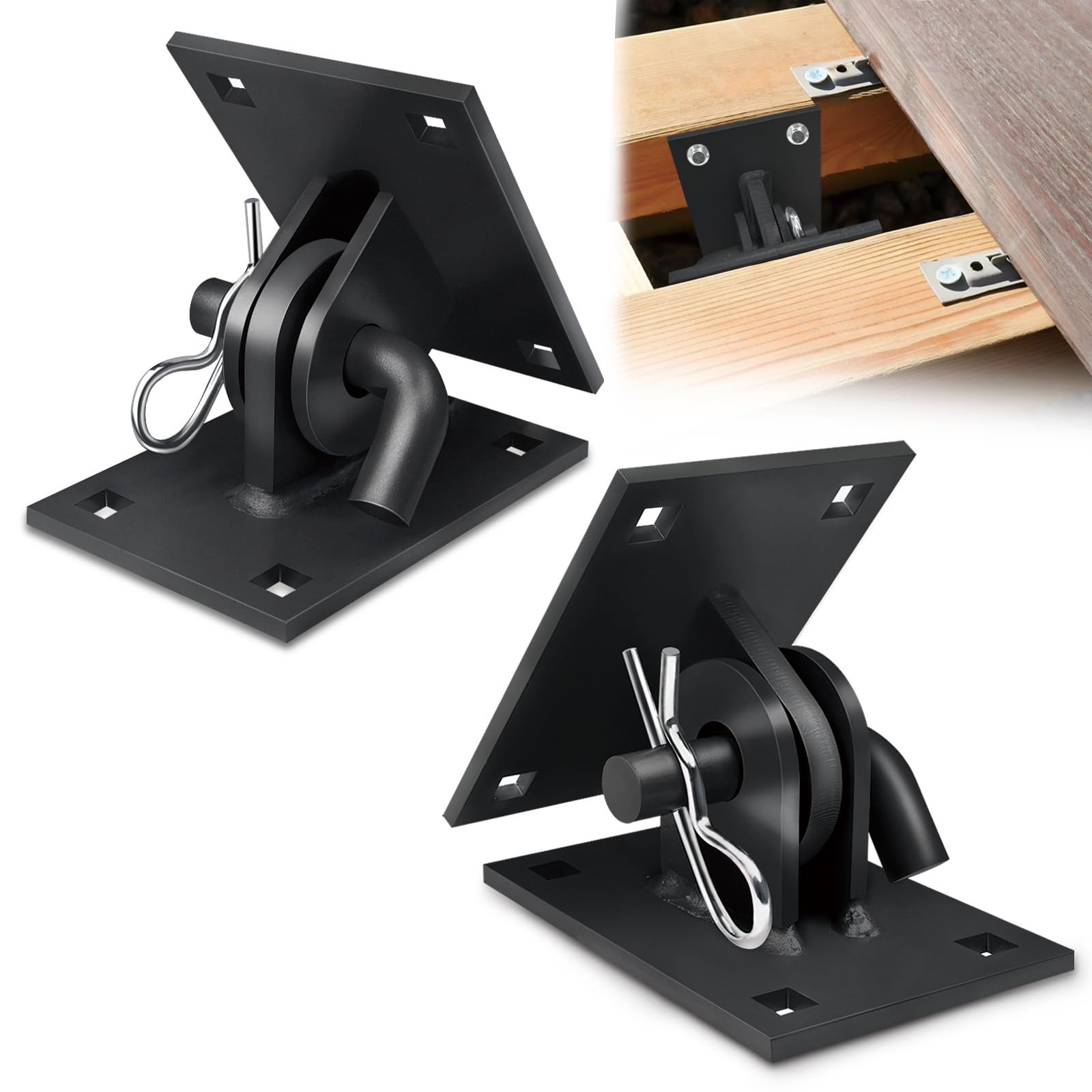 folosem front view of hinge kit showing contents and hardware benefits