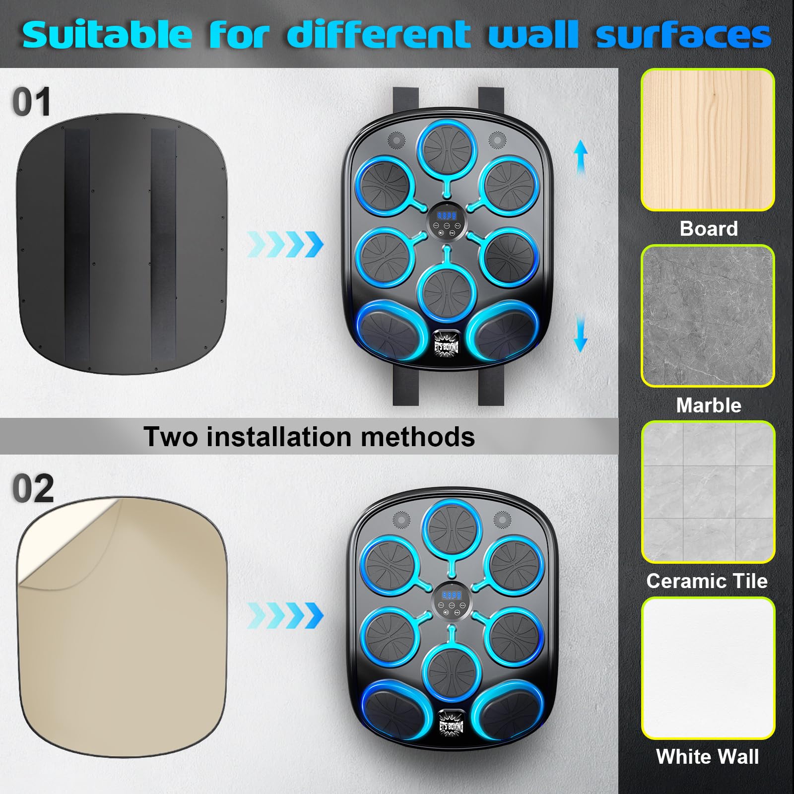 FOOING side profile showing ABS alloy construction for long-lasting durability