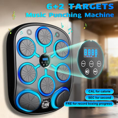 FOOING target pad detail highlighting durable PP surface for repeated strikes