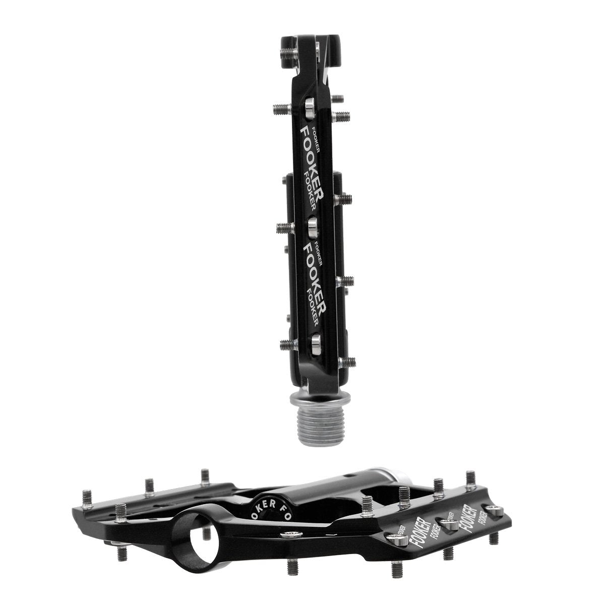 FOOKER side profile showing low-profile aluminum body and durable build