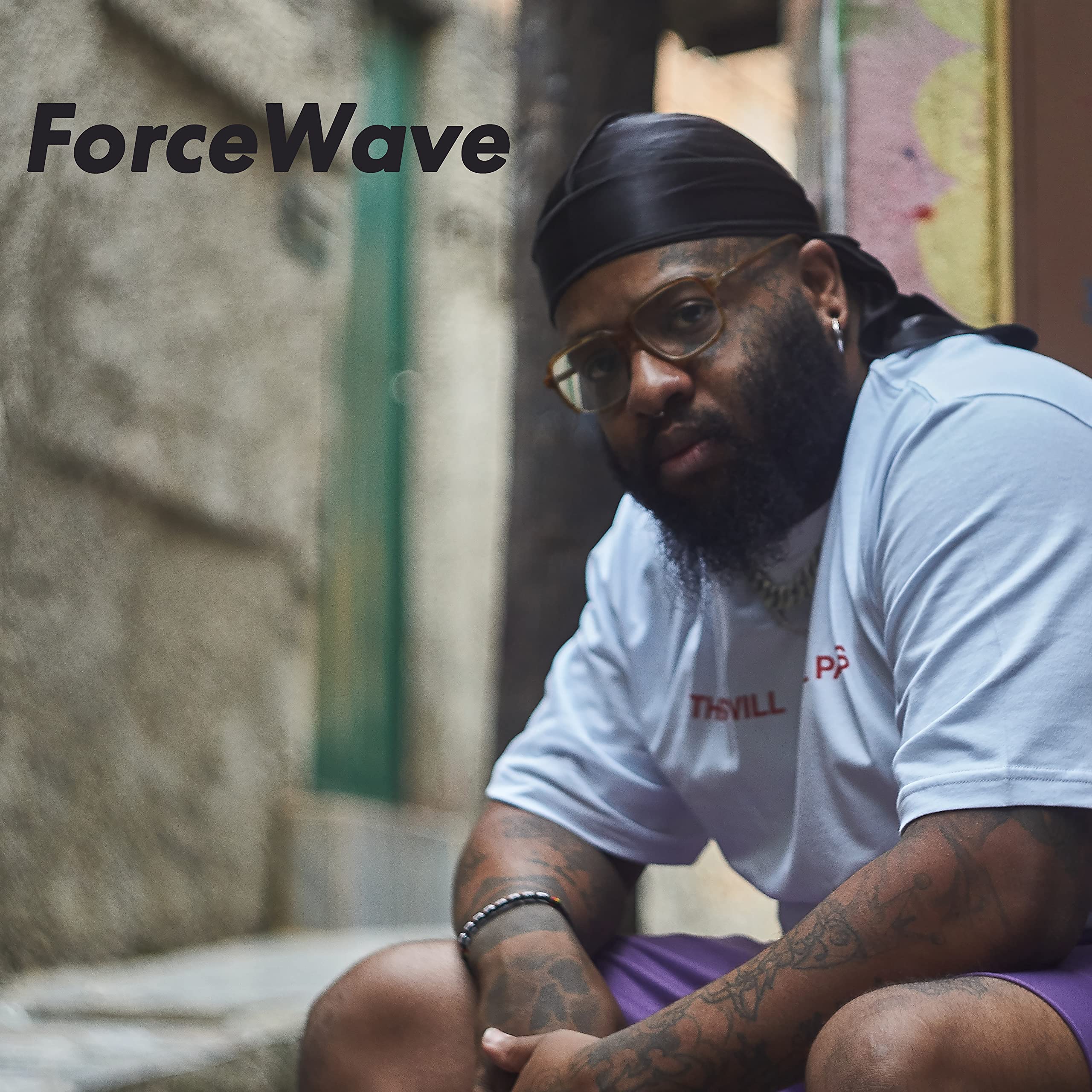 ForceWave durag worn while sleeping showing comfort and wave protection benefit