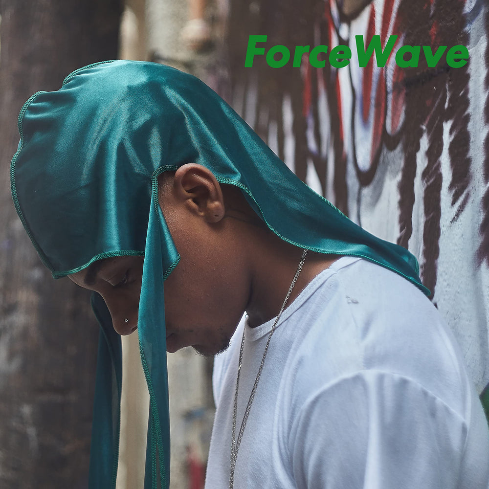 ForceWave ten-color durag set fanned showing variety and outfit-matching benefit