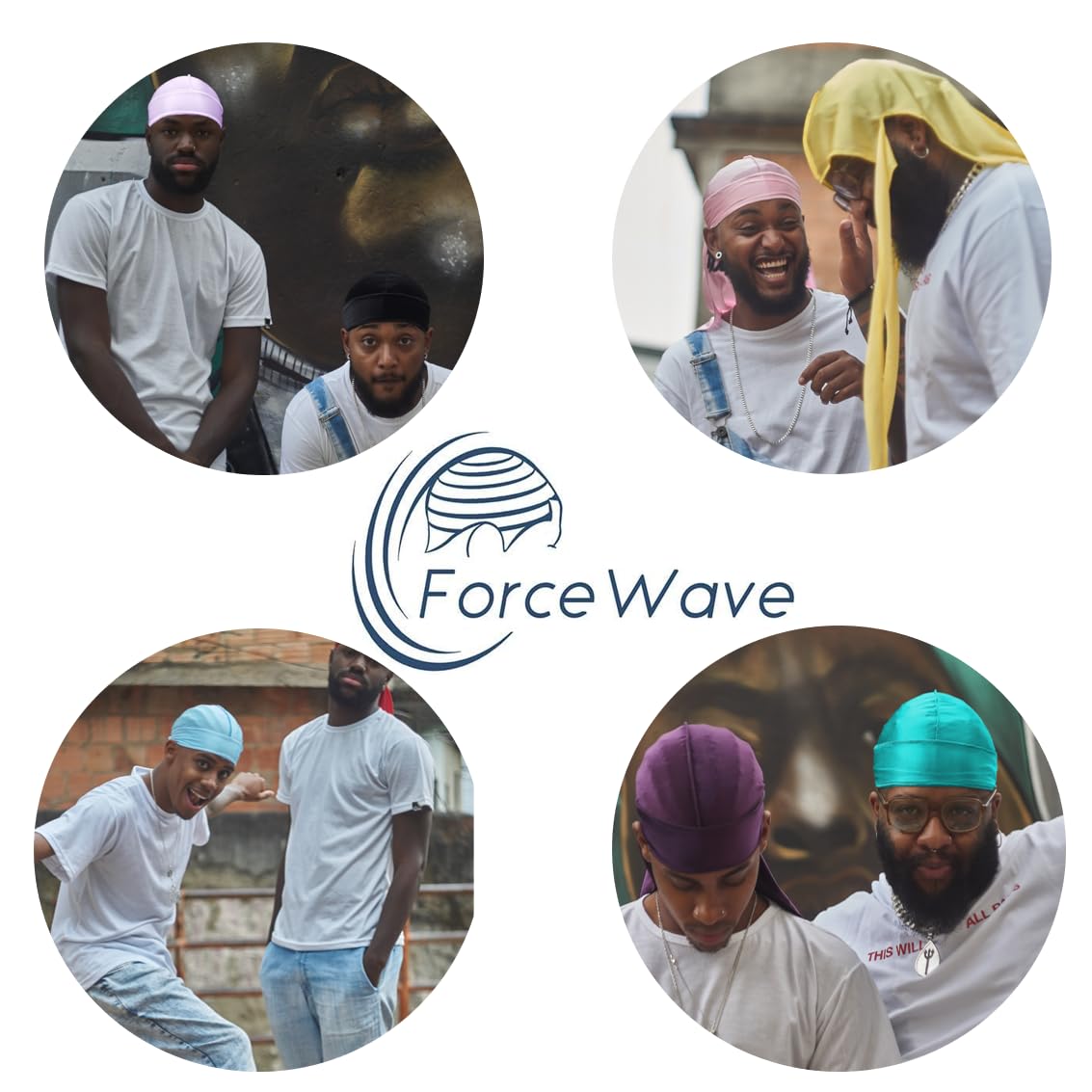 ForceWave label and stitching close-up showing durable construction and reversible finish benefit