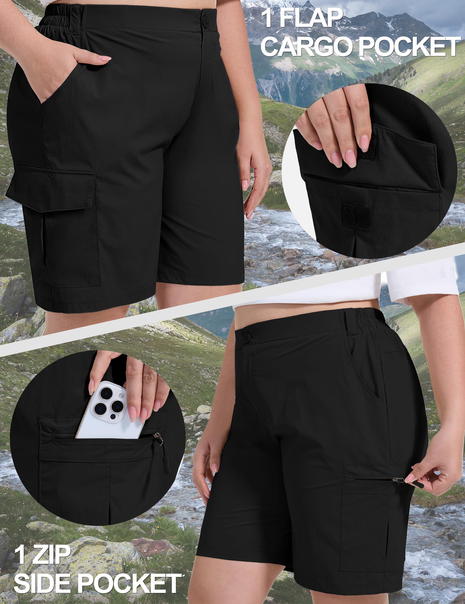 FOREYOND model wearing shorts outdoors showing versatile active use