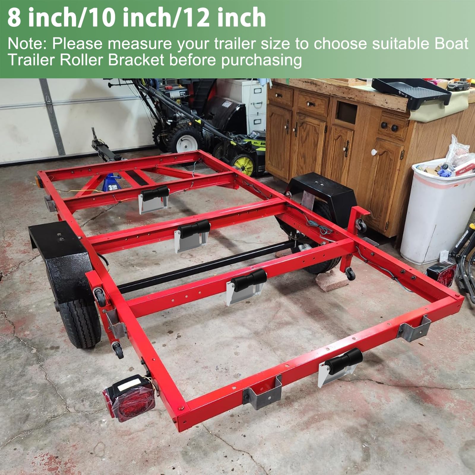 FOROIRON mounted on trailer frame showing ease of installation and alignment benefit