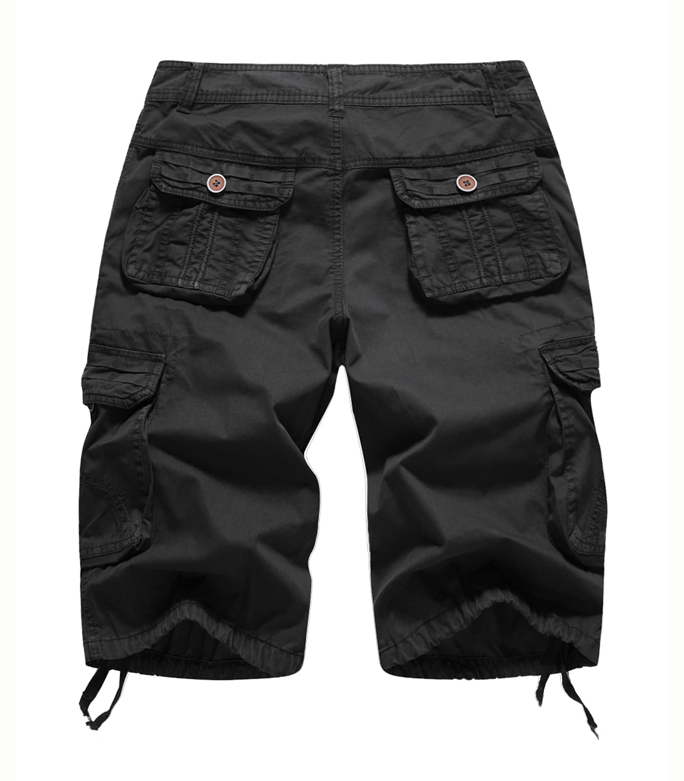 FOURSTEEDS close-up of twill fabric and multi-pocket detail highlighting durability