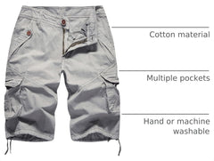 FOURSTEEDS model wearing shorts at a beach trail showing versatility and travel-ready storage