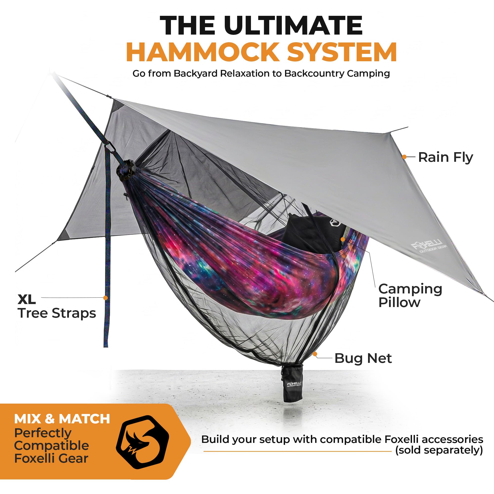 Foxelli lifestyle beach scene showing portable relaxation and versatility