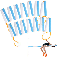 Foxtell front view of boxed 2-pack elastic crossbars showing full contents and portability benefits