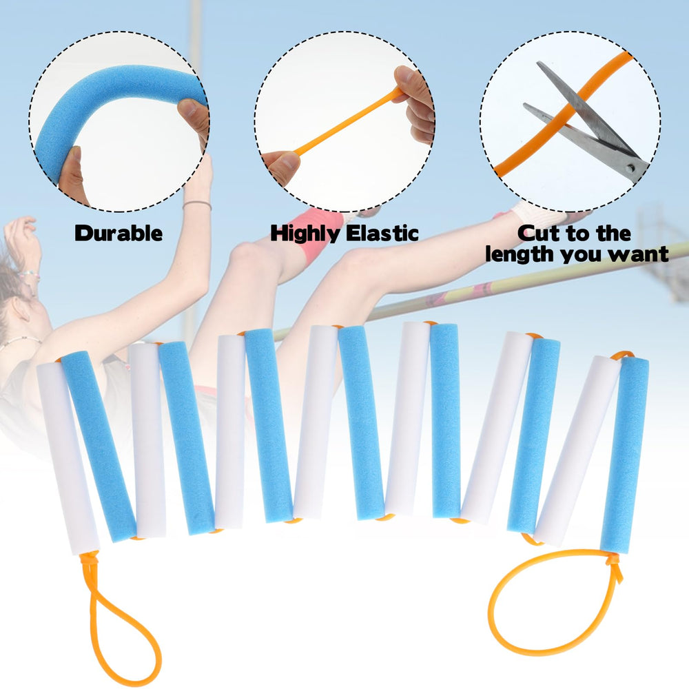 Foxtell detailed shot of 1mm elastic latex tubing showing stretch and durability benefit