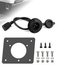 Fozipamy front cover plate showing fit and weatherproof benefit