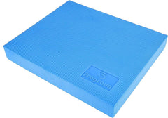 Fragraim balance pad front view showing blue cushion providing stable support