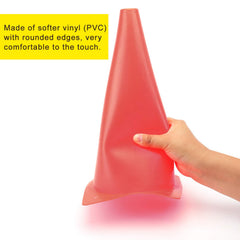 Fragraim stacked cones illustrating compact, portable storage benefit