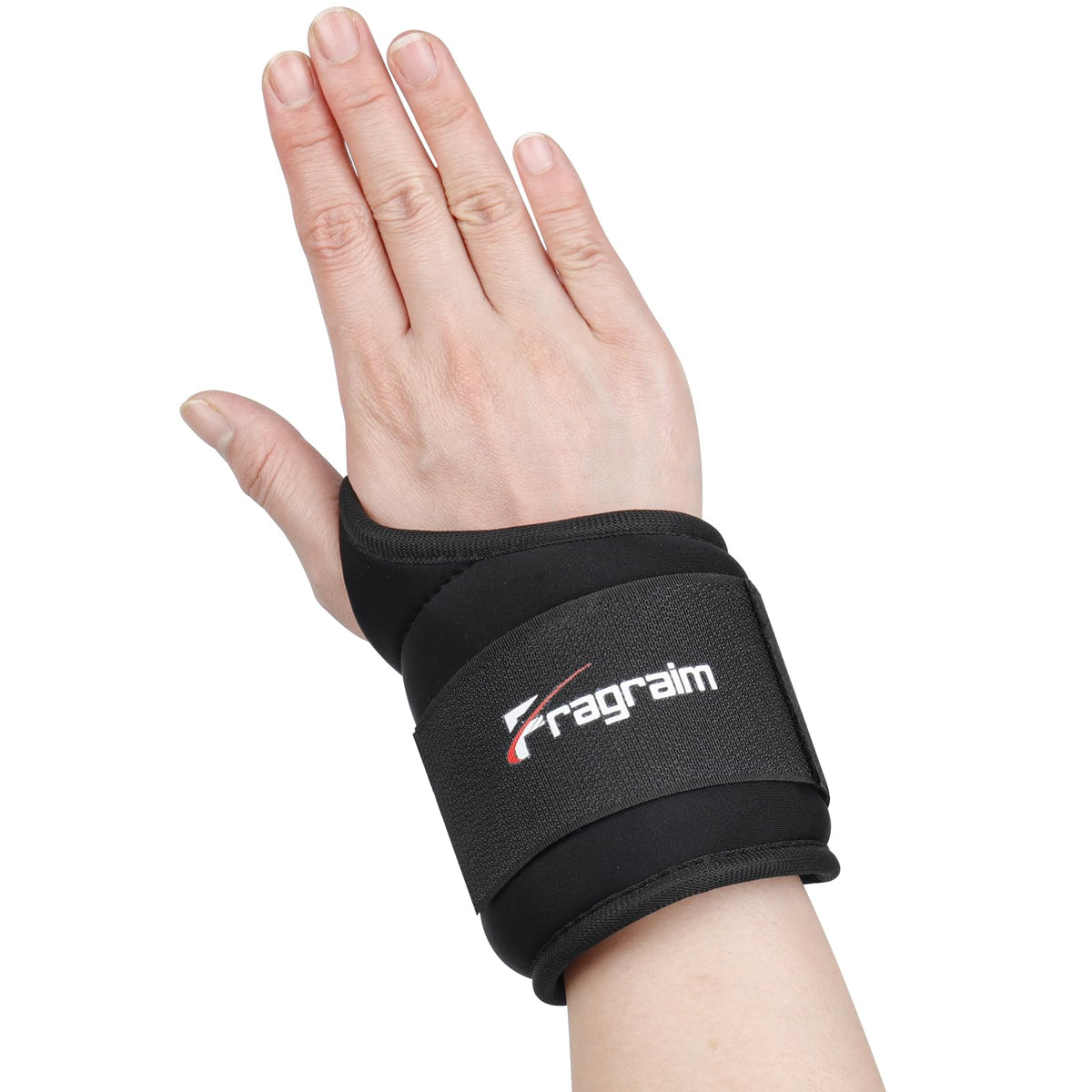Fragraim wrist weights front view showing compact profile and balanced design