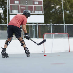 Franklin Sports close-up of 1.5-inch steel tubing frame highlighting strength