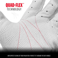 Franklin Sports Neo Classic II worn during swing demonstrating improved bat feel and confidence